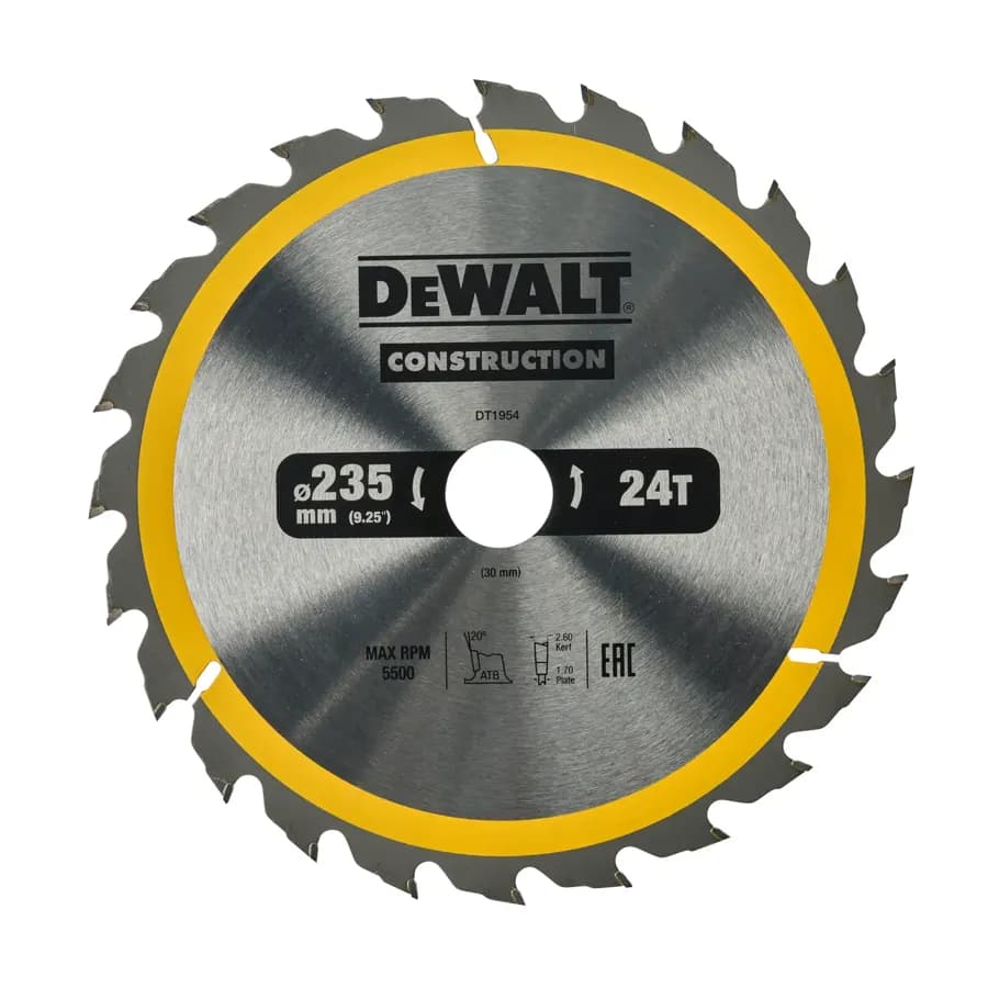 235mm x 30mm 24t Circular Saw Blade