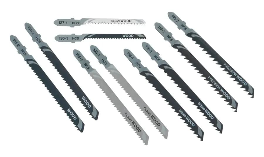 HCS Wood Jigsaw Blade Set (10 Pc.)