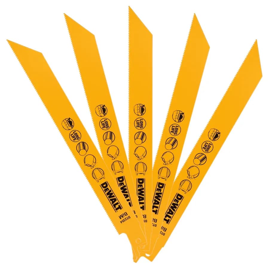 203mm 18 TPI (metal) BI-metal Reciprocating Blade (5 Pk)