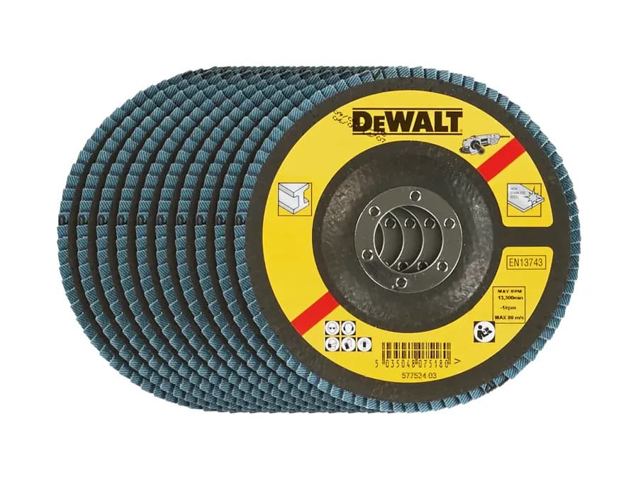 115mm 80g T27 Zirconium Oxide Flap Disc (10 Pk)
