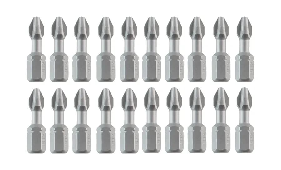 25mm PH2 Screwdriver Bit (20 Pc.)