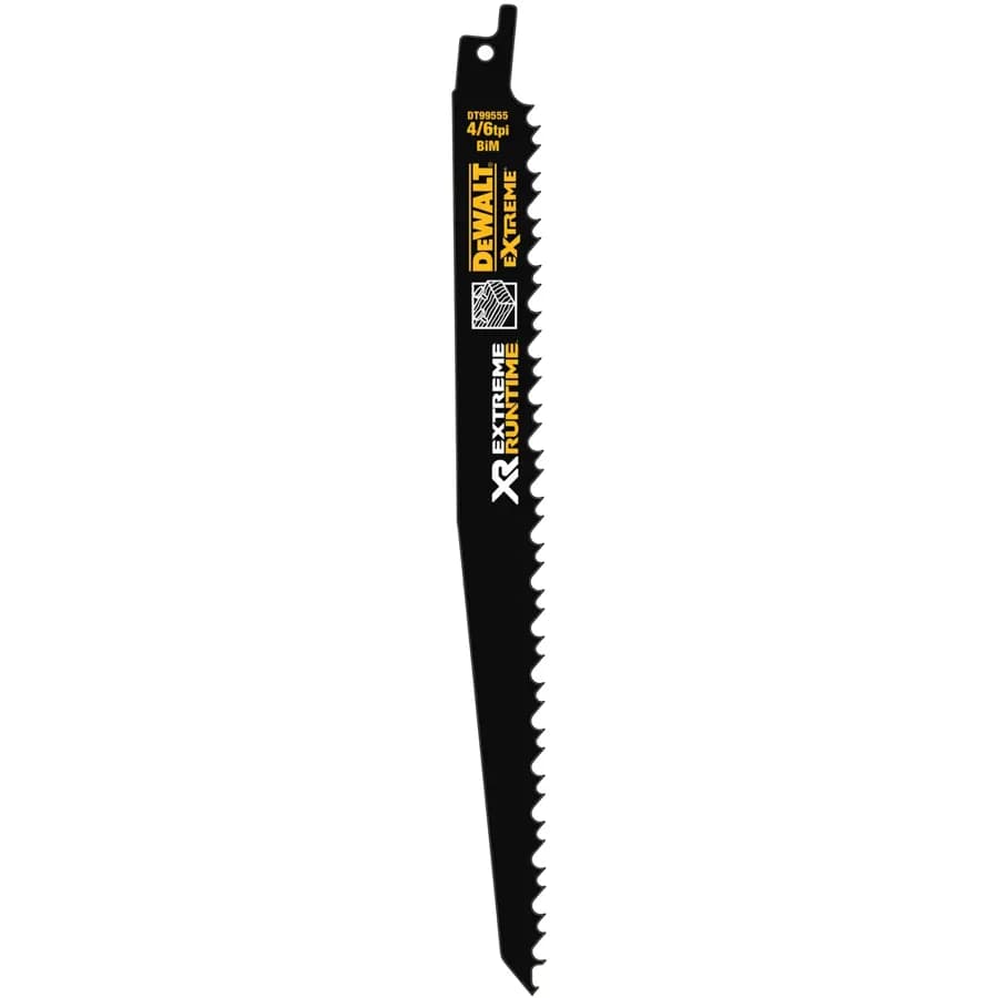 Extreme Runtime 152mm 4/6 TPI Reciprocating Blades (5 Pk)