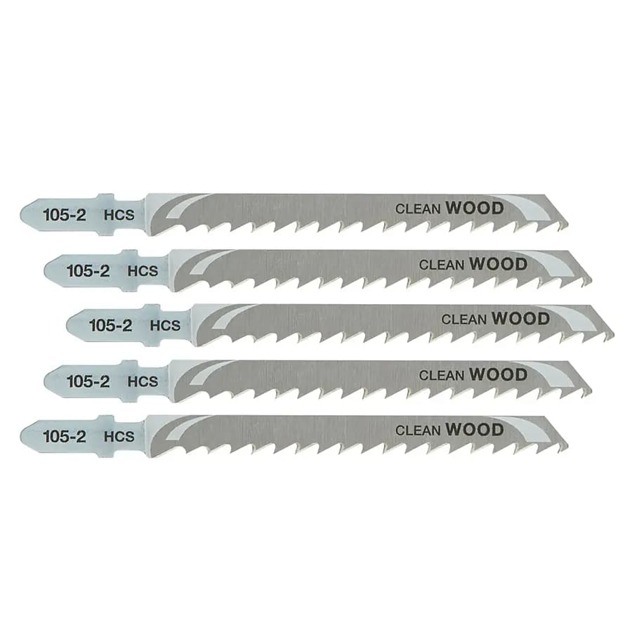 68mm T-shank HCS Jigsaw Blade Wood (t101dp) (5 Pk)