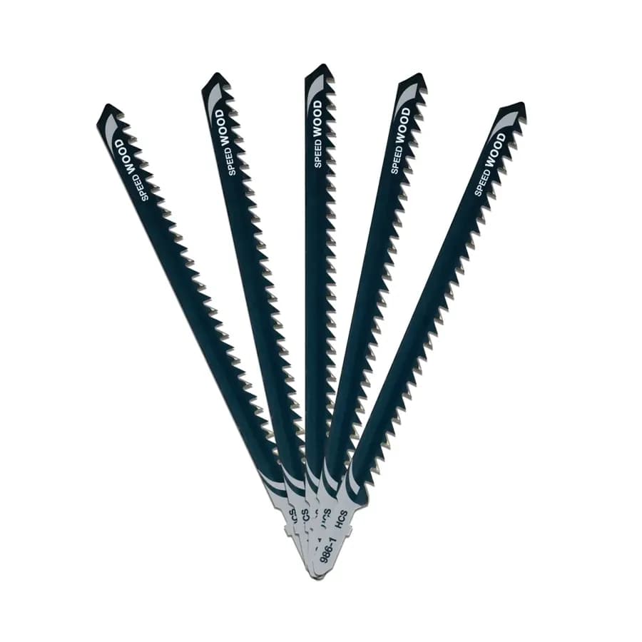 116mm T-shank HCS Jigsaw Blade Wood (t344d) (5 Pk)