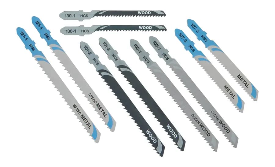 HCS Jigsaw Blade (wood & Metal) Set (10 Pc.)