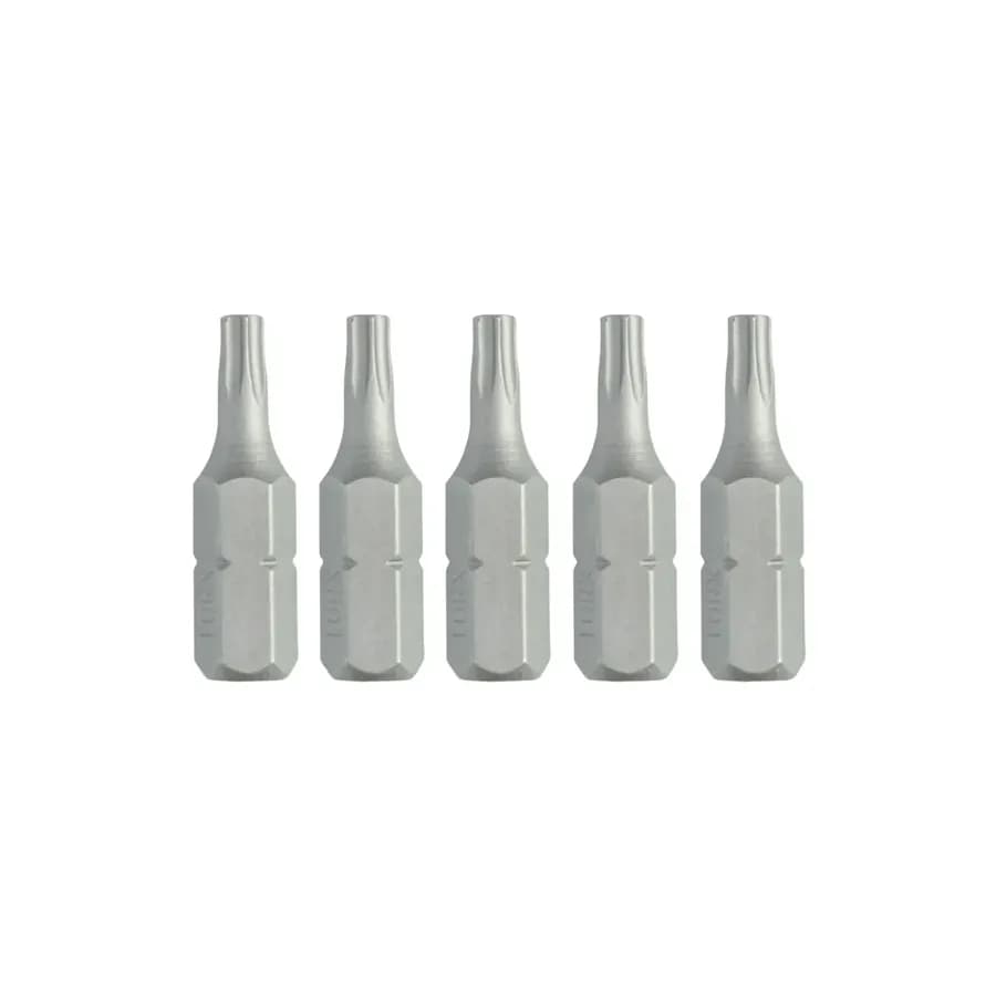 25mm T20 Screwdriver Bit (5 Pc.)