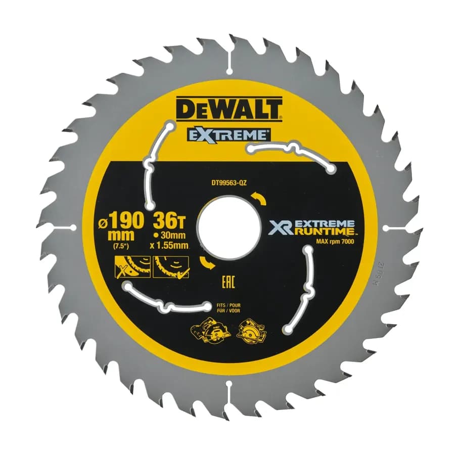 Extreme Runtime 190mm x 30mm 36t Circular Saw Blade